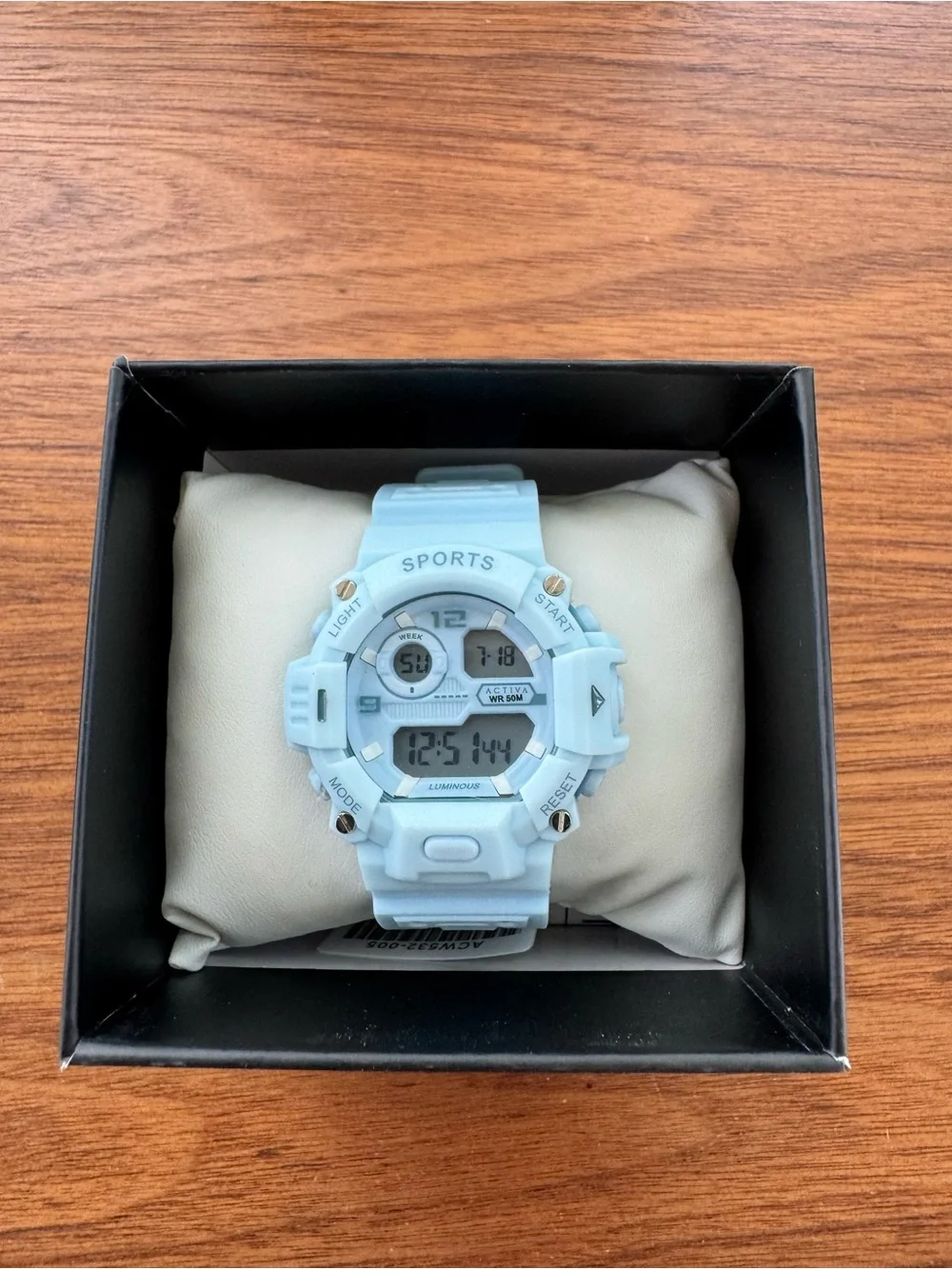 Bundle of Two Activa 42 mm Digital Sports Watches – Bubblegum Pink & Baby Blue